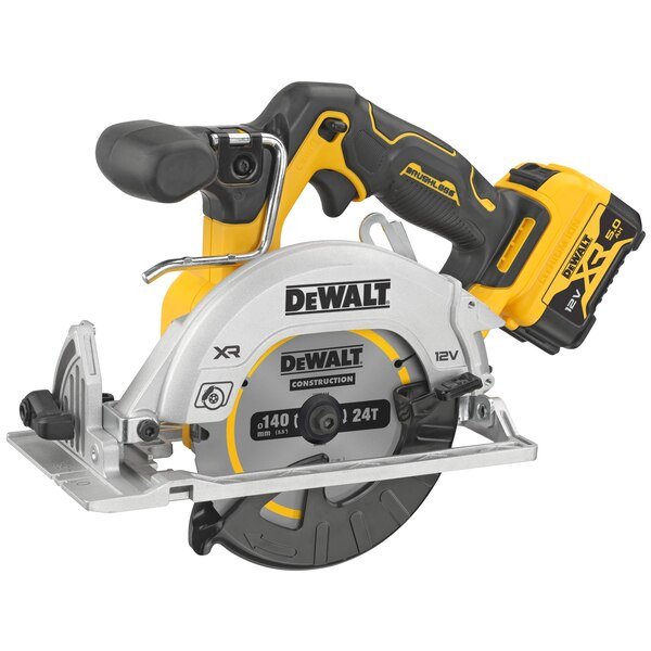 Dewalt Sierra DCS512P2-QW Circular Portátil 14CM Negro Amarillo 3600 Rpm