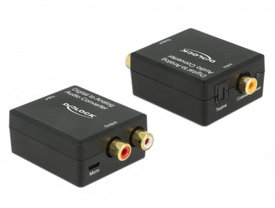 Delock Convertidor Audio Digital Toslink a Rca — image 1