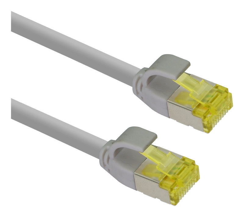 Helos Ultra Slim Network Cable S/FTP CAT.6A Grey 0,5M