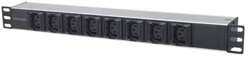 Intellinet 163651 Unit Distribución Energía (pdu) 1U Black Silver 8 Salidas AC — image 1
