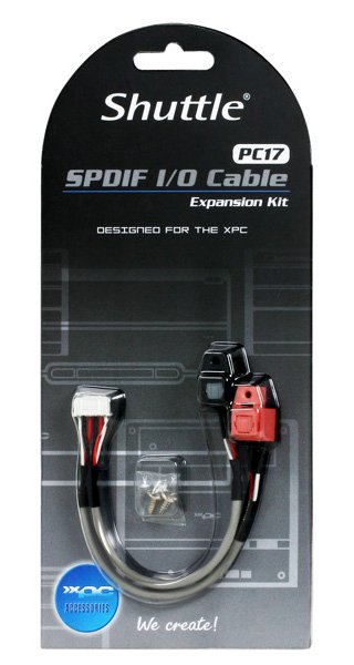 Shuttle Spdif Extension Kit - Digital Audio Upgrade Cable Audio 0,15M Grey — image 1