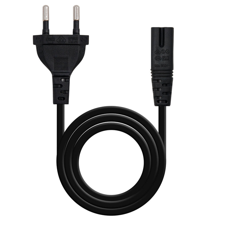 Cable Power Forma 8, CEE7/16/M - C7/H, 3M