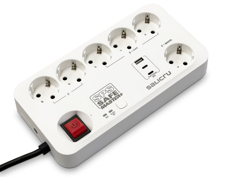 Salicru Power Strip Sps.safe Master + 6 Sockets 3USB 680DA000004