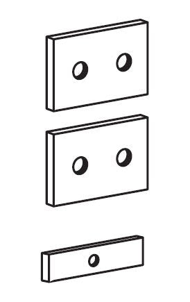 Ergotron Componente Assembly (schienenmontage Halterungsset) — image 1