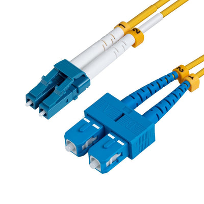 Microconnect Lc/PC-sc/PC 20M 9/125 Sm Cable Fibre Optic Yellow — image 1