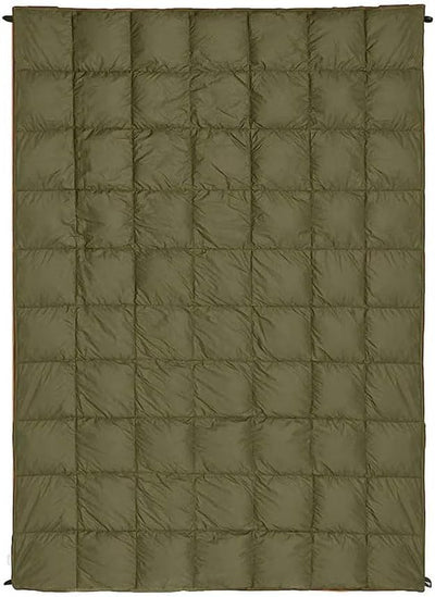 Outdoor Portable Down Multifunctional Shawl Camping Blanket