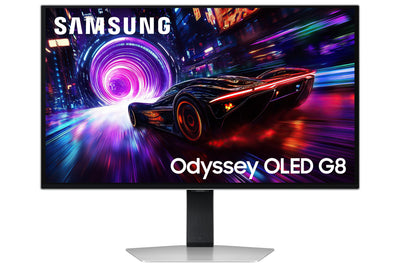 Samsung Monitor Gaming Odyssey OLED G8 G81SF S27FG812SU 27' 4K 0.03MS 240HZ OLED Adjustable Height Silver — image 1