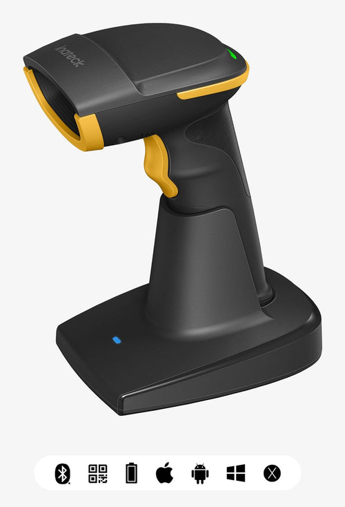Inateck BCST-54 Reader Codes Barcodes Laptop 1D/2D Cmos Black Yellow — image 1