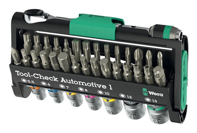 Wera 05049065001, Conjuntos Bits Black/Green — image 1