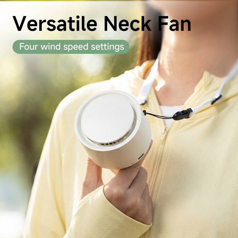 High-CFM Portable Neck-Mounted Fan