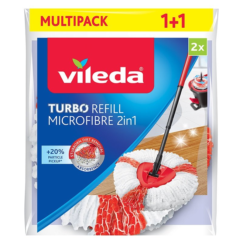 Vileda Turbo 2EN1 Mopa Giratoria 2 Units