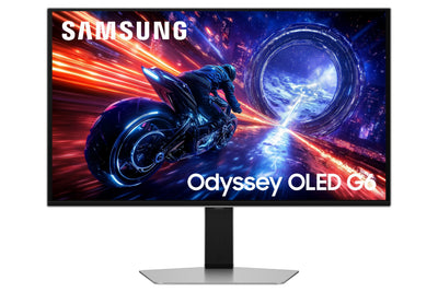 Samsung Monitor Gaming Odyssey OLED G6 G60SF S27FG602SU 27' QHD 0.03MS 500HZ OLED Adjustable Height Silver — image 1