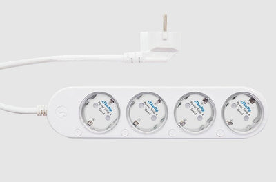 Shelly Power Strip Power Strip 4 GEN4 White Cable 1,5 Metres With Medición Energía SHELLY_PS4_GEN4_W — image 1