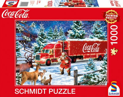 Schmidt Spiele Coca Cola: Camión Christmas Rompecabezas 1000 Pieces 57598 — image 1