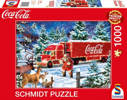 Schmidt Spiele Coca Cola: Camión Christmas Rompecabezas 1000 Pieces 57598 — image 1