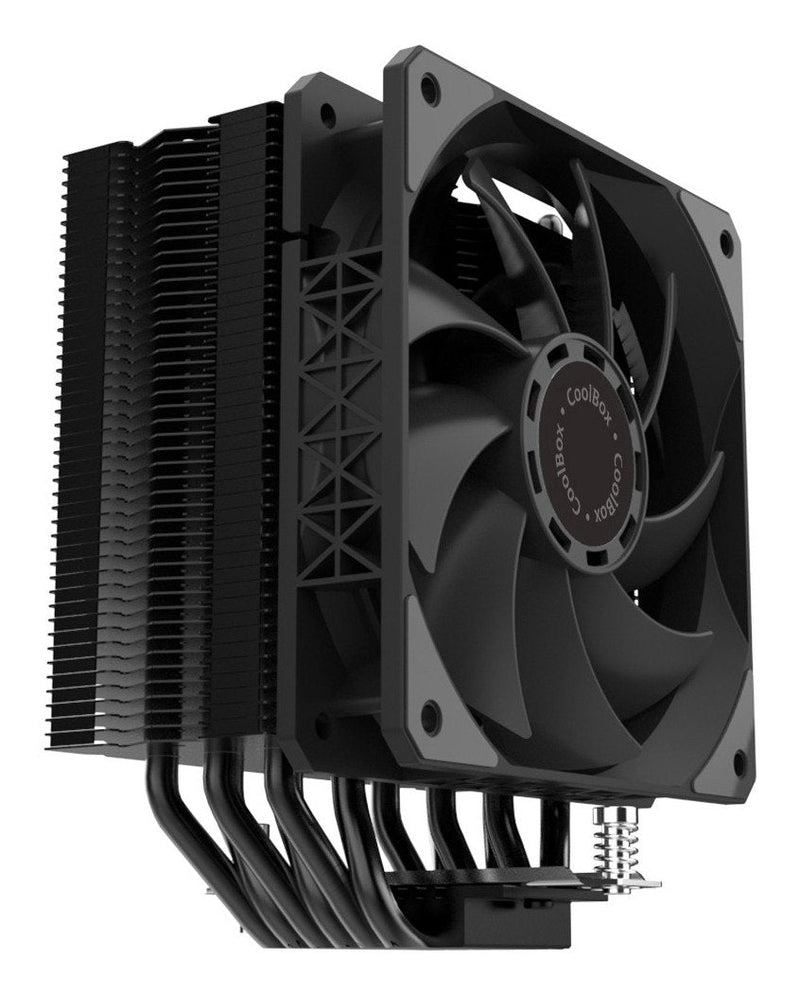 Coolbox Refrigeracion CPU Black 6 Heatpipes 240W Tdp