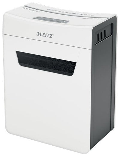 Leitz Paper Shredder Documentos Iq 8X Protectp P4 / 4X28 / 8 Hojas / 14L / Clip / — image 1