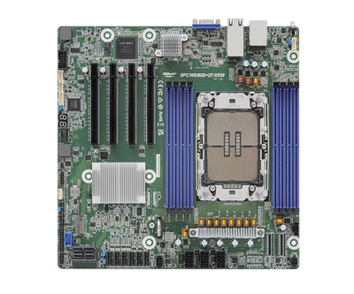 Asrock Motherboard SPC741D8UD-2T/X550 Intel C741 Lga 4677 Socket e) microATX — image 1