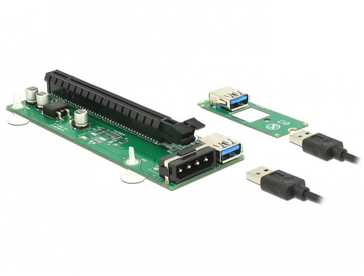 Delock Riser Card M.2 Key B + M Pci Express X16 With 30CM USB Cable