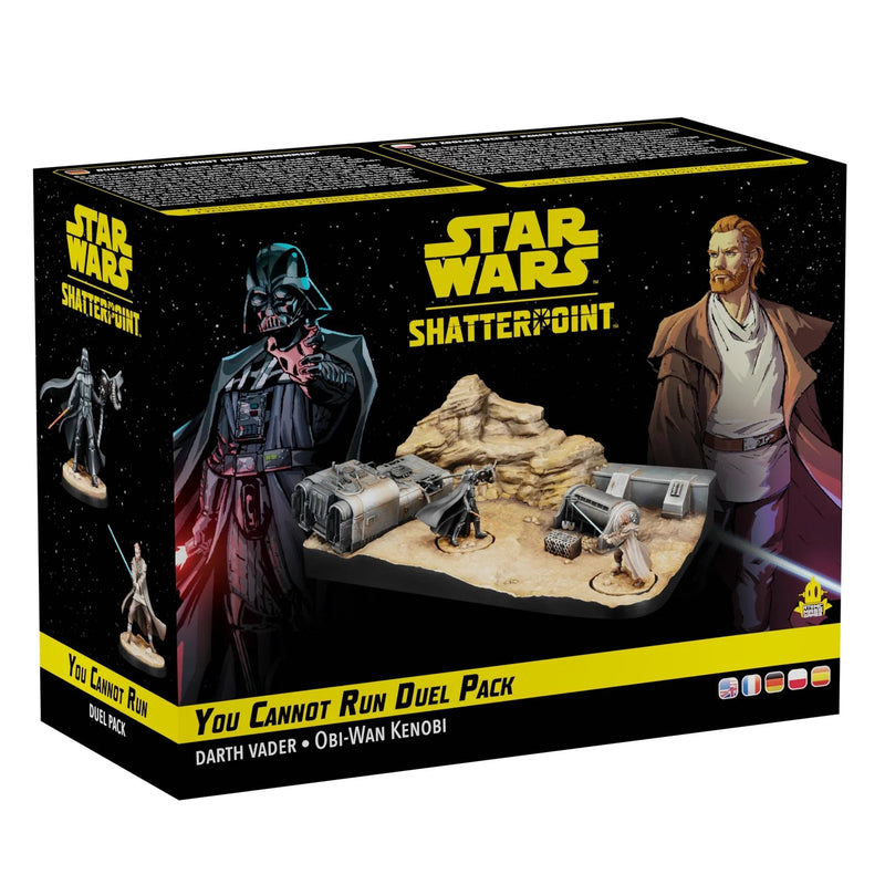 Set de Escritorio Star Wars Shatterpoint You Cannot Run Duel Pack