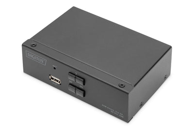 Digitus KVM Switch, 4K60HZ, 2X1 DP In, 1X DP USB Out — image 1