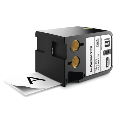 Dymo Tape Xtl 2 (54MM) All-purpose Black/White Vinilo — image 1