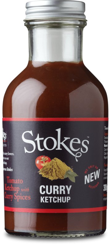 Stokes Sauces Salsa Ketchup Curry, 690624