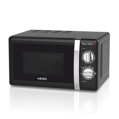 Haeger MW-70B.007A Microwave Encimera Body Only 20 L 700W Black — image 1