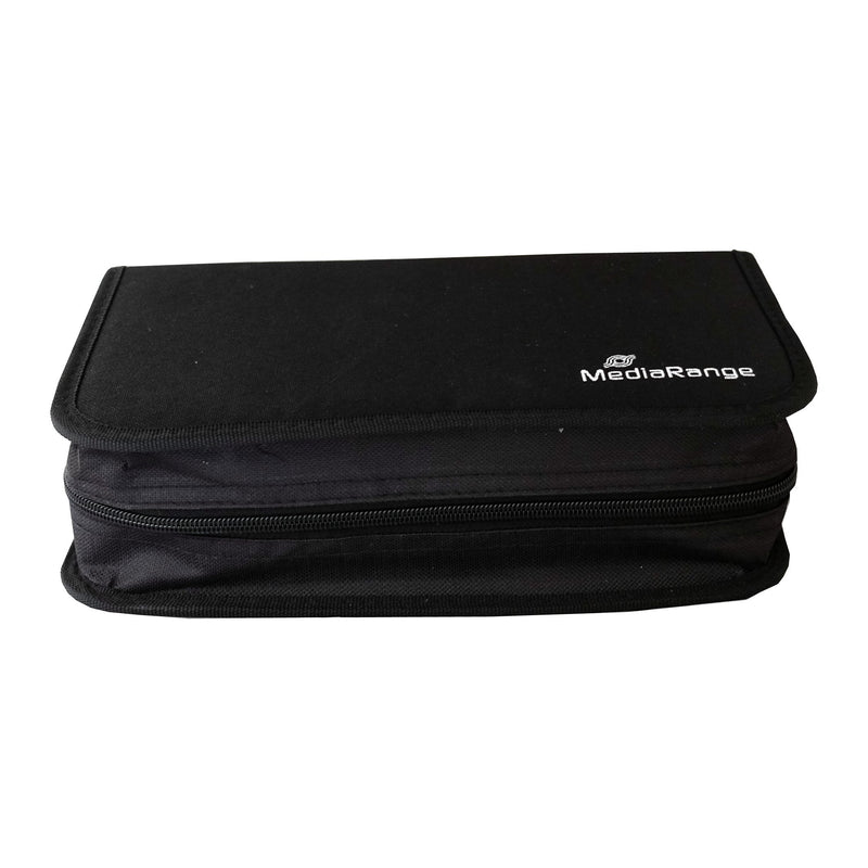 Mediarange Case Cartera Cd/Dvd 96 Drives Black