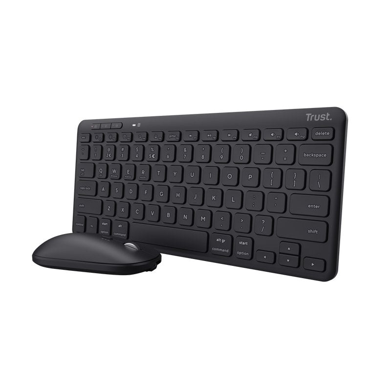 Trust Keyboard And Mouse Inalámbricos Lyra