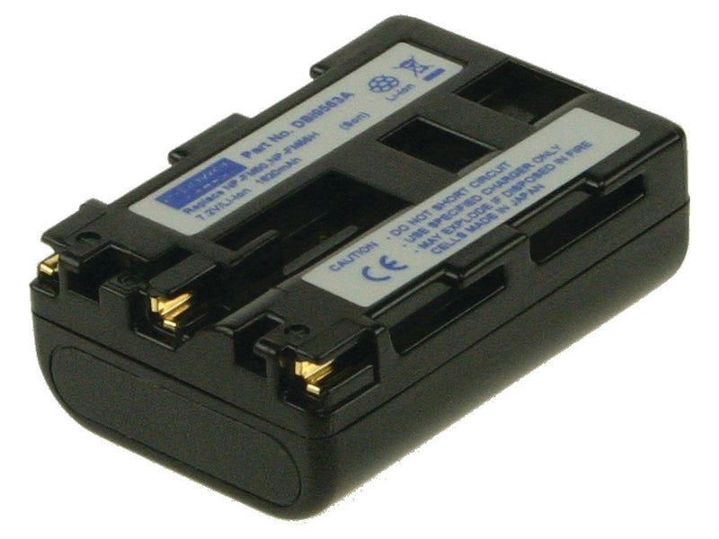 2-POWER Battery Digital 7.4V 1600MAH Sony NP-FM55H DBI9563A