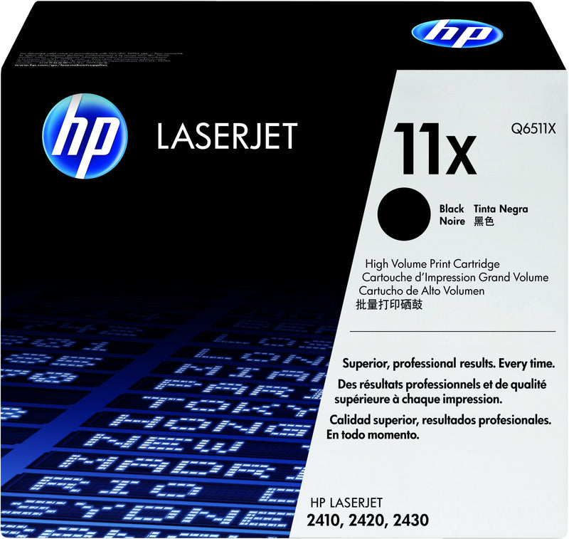 HP Genuine Toner 11X Black Q6511X
