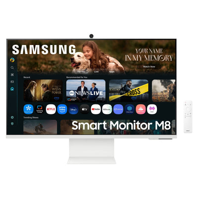 Samsung Monitor M8 M80F 32 3840 X 2160 Pixels 4K Ultra HD LCD White — image 1
