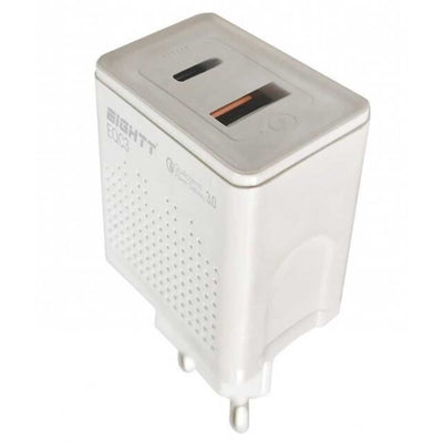Eightt Charger Qualcomm 2 Sockets Usb-Type-c — image 1