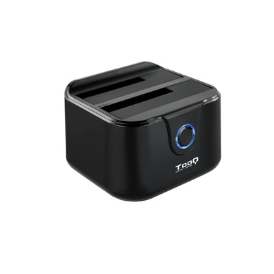 TooQ Docking Station USB 3.0 - HDD/SSD 2.5, 3.5 SATA I, Ii, Iii - Button Clonacion - Copia Security - Black — image 1