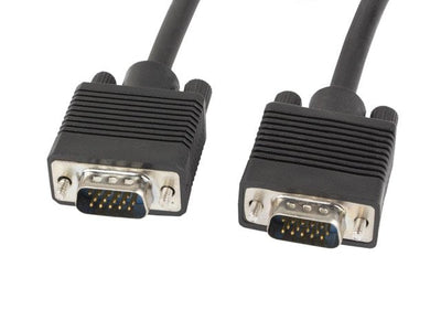 Lanberg Cable VGA HD15 M/M 1.80M Black CA-VGAC-10CC-0018-B — image 1
