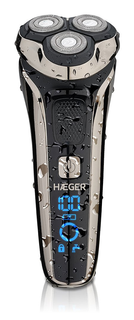 Haeger G-man Ultra Máquina Afeitar Rotación Trimmer Black