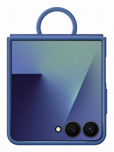 Samsung Ring Case (silicone) Fr Galaxy FLIP7 Blue — image 1