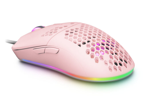 Mars Gaming Mmaxp Mouse Gaming 12400DPI Pink — image 1