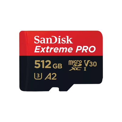 SanDisk microSD Card 512GB Extreme Pro Sdxc — image 1