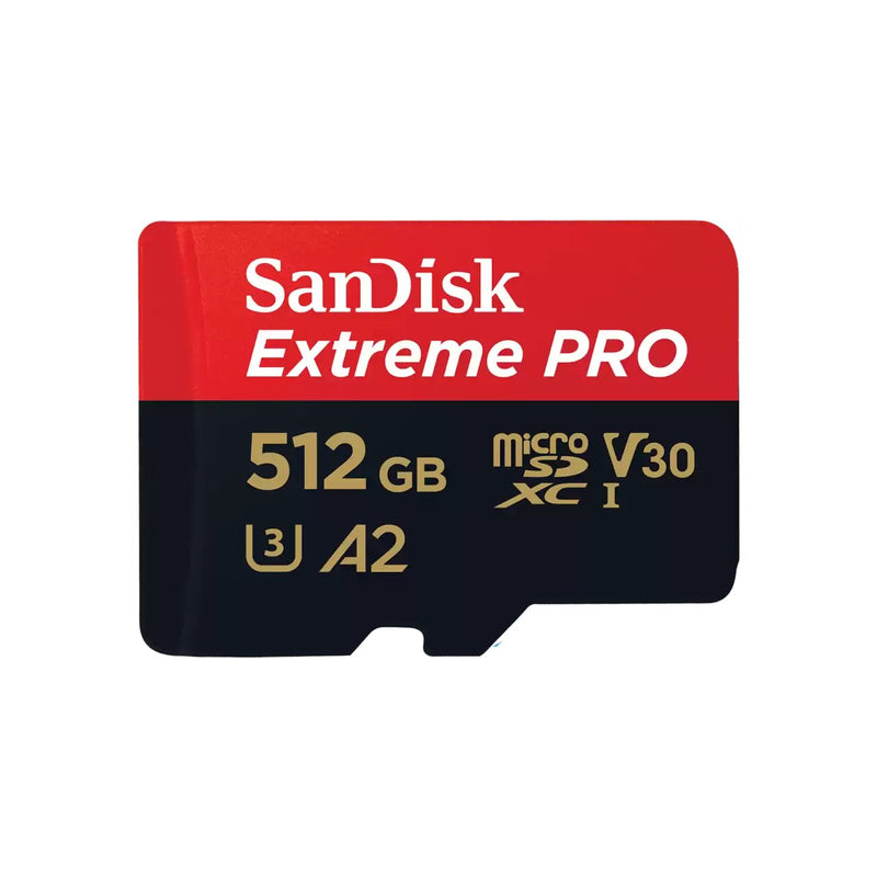 SanDisk microSD Card 512GB Extreme Pro Sdxc