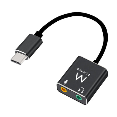 Ewent EC1645 Card Audio USB Ewent Card Sound USB Type-c With 2 Jack 3,5MM — image 1