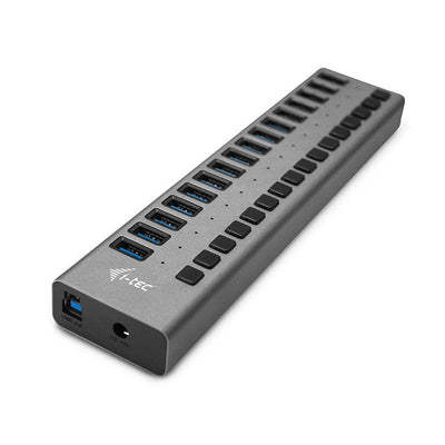 Hub And Charging I-tec USB 3.0 16 Ports + Adapter Energía 90W 16X Port Charging USB 3.0 — image 1