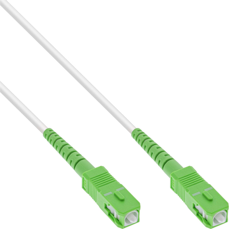 Inline Cable Símplex Fibre Optic , Ftth, Sc/Apc 8° a Sc/Apc 8°, 9/125 ?m, OS2, 10M