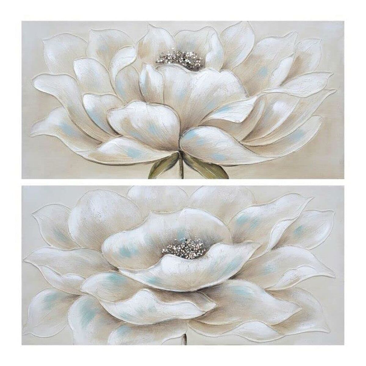 Canvas DKD Home Decor Floral (Refurbished A)