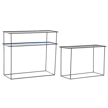 Dkd Home Decor Set Of Furniture Dkd Home Decor Blue Black 70 X 27 X 45 Cm 40 X 27 X 45 Cm 80 X 27 X 65 Cm 80 X 27,5 X 65 Cm