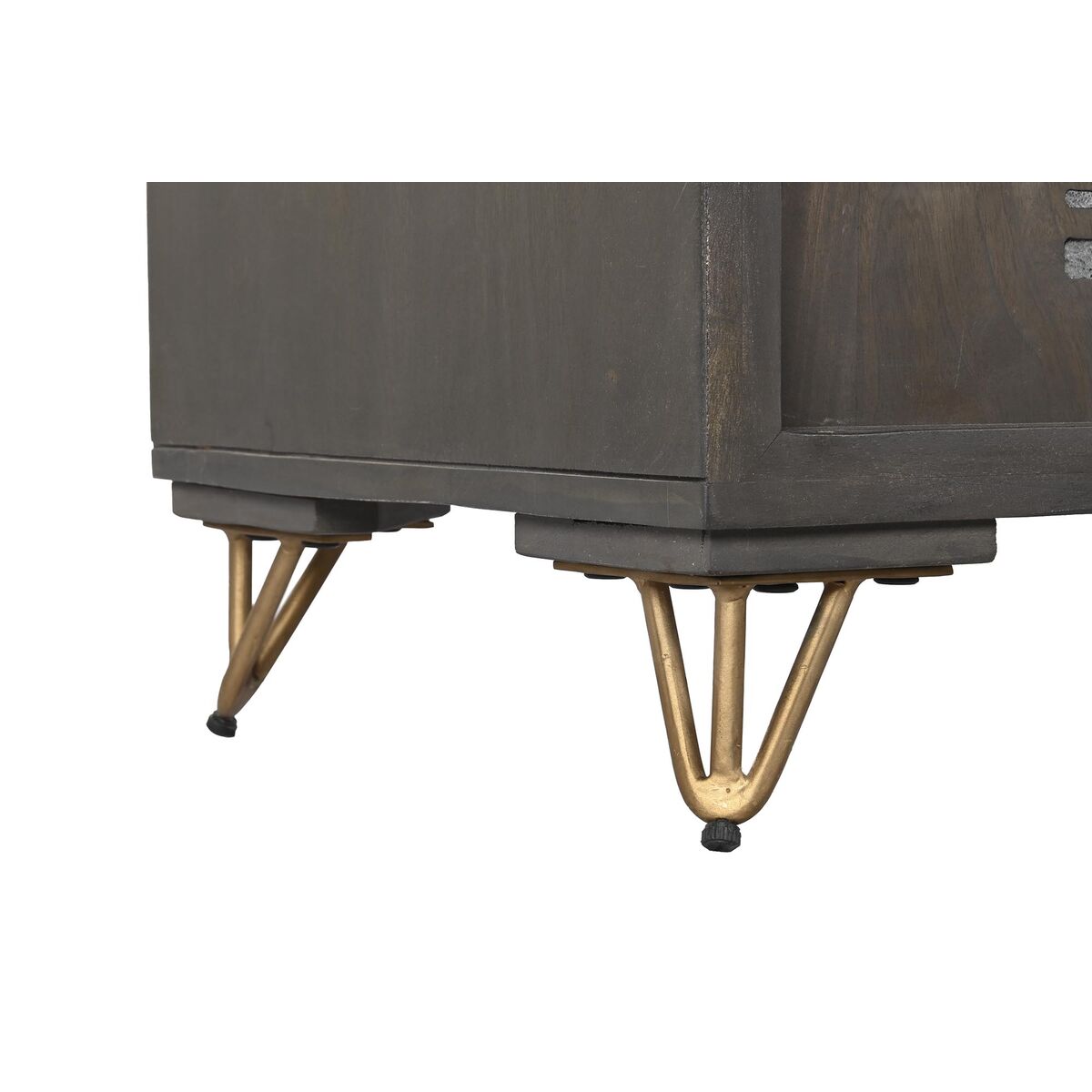 Dkd Home Decor Tv Furniture Dkd Home Decor Metal Brown Mango Wood 160 X 40 X 50 Cm