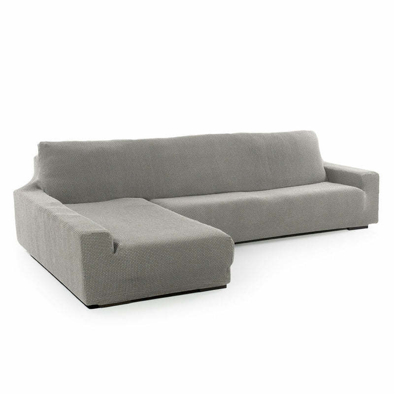 Left long arm chaise longue cover Sofaskins NIAGARA Grey (Refurbished B)