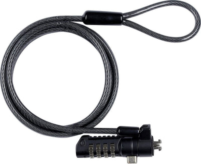 Estuff GLB220102 Cable Antirrobo Black 1,8M — image 1
