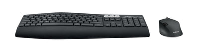 Logitech Keyboard German MK850 Performance Mouse Included RF Wireless + Bluetooth Qwertz Black — image 1